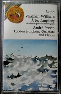 Vaughan Williams: A Sea Symphony - London Symph Orch/Previn--audio cassette tape - Picture 1 of 1