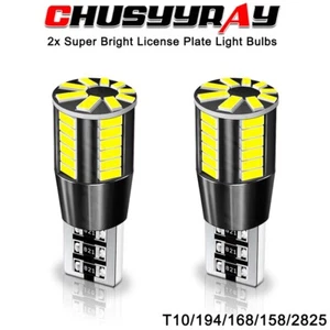2X 168 194 T10 LED Matrícula Bombillas Blanco para Subaru Impreza 2022 Blanco - Imagen 1 de 10