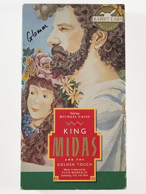King Midas and the Golden Touch VHS РЕДКАЯ=Майкл Кейн, Эллис Марсалис, Йо-йо Ма - Изображение 1 из 4