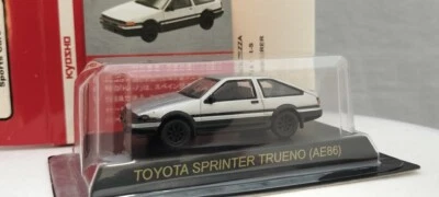KYOSHO 1/64 TOYOTA SPRINTER TRUENO (AE86) Plateado Desde/Japón Foto 1 de 4