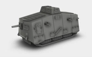 A7V Sturmpanzerwagen WW1 Bausatz Kit 3D Druck 1:87 - 1:35 - Bild 1 von 5