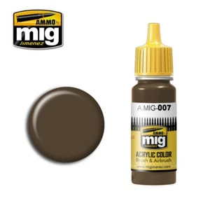 AMMO RAL 7017 Dunkelbraun - Pintura para Cepillos y Aerógrafo 17 ml -AMIG0007 - Imagen 1 de 1