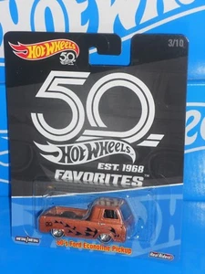 Hot Wheels 2018 50th Anniversary Favorites Series 3/10 '60's Ford Econoline P/U - Picture 1 of 2