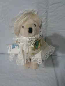 Gund - Acogedor - Oso de boda con flores - 9" - Imagen 1 de 2