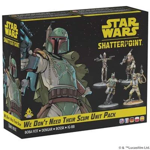 Star Wars Shatterpoint We Don't Need Their Scum Unit Pack - Picture 1 of 1