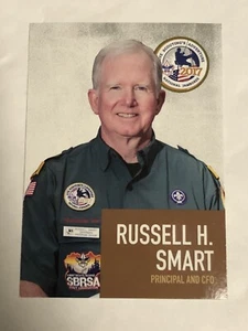 Russell H. Smart 2017 National Scout Jamboree Trading Card Packs BSA CFO - Picture 1 of 2