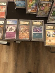 Guaranteed (1) CGC 10 PRISTINE or CGC GEM MINT 10 Or PSA 10 Graded Pokemon Cards - Picture 1 of 6