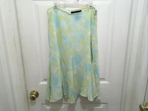 Jones Wear Vintage Women Skirt Lined Midi Paisley Floral Size 8 EUC - Picture 1 of 4