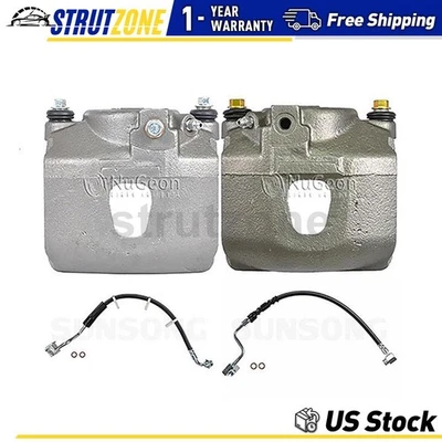 Línea de mangueras de freno de pinzas delanteras para Ford E-150 Econoline 4,9 L 5,8 L 5,0 L Foto 1 de 4