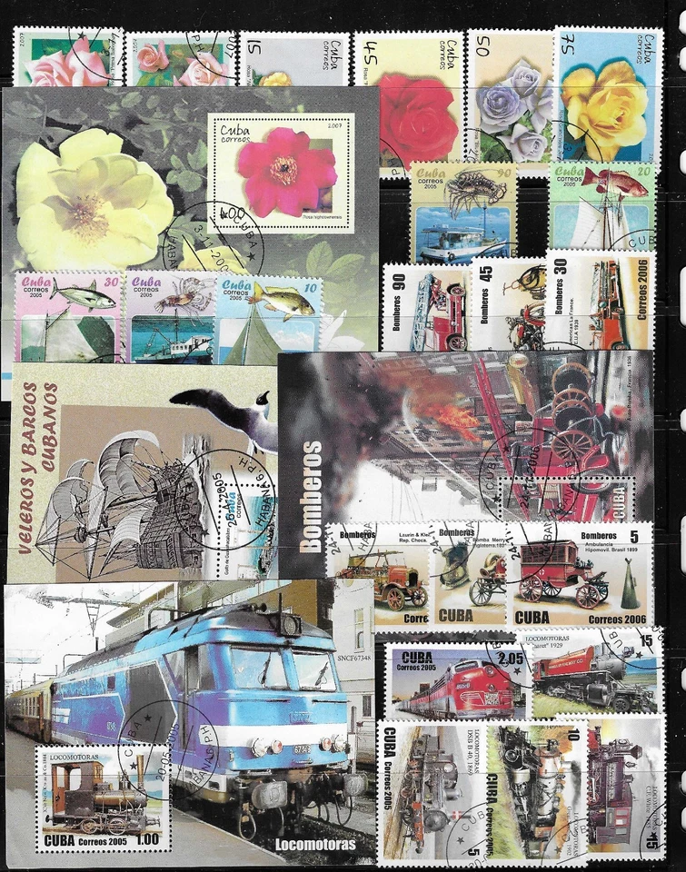 Lote de estampillas usadas. Juego completo. Foto 1 de 1