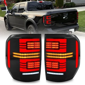Pair LED Tail Lights For 2022-2024 Ford Maverick  Sequential Turn Signal Lamps - Bild 1 von 20