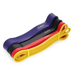 4pcs Pull Up Assist Bands Set Resistance Loop Bands Powerlifting Workout Ex 8R5O - Bild 1 von 9