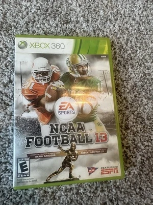 NCAA Football 13 Xbox 360 Game Complete No Manual EA Sports - Image 1 of 4