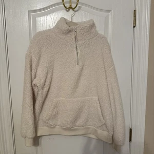Copper Key Women’s Size Medium Creme Fleece Jacket - Picture 1 of 3