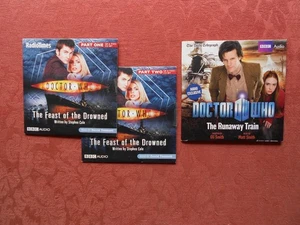 Audio Book CD  - Doctor Who: The Feast Of The Drowned / Runaway Train - Picture 1 of 1