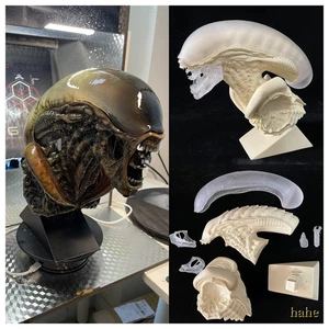 Alien Bust Statue H24cm 3D Print Kit Figure Resin Model Unassemble Unpainted New - Picture 1 of 11
