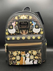 Loungefly Disney THE ARISTOCATS FOLK BoxLunch EXKLUSIV Mini Rucksack Stickerei - Bild 1 von 7