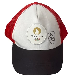 Mütze Kappe NOVAK DJOKOVIC SIGNIERT 2024 PARIS OLYMPIADE FRANZÖSISCH OFFEN AUSTRALISCH JSA - Bild 1 von 5