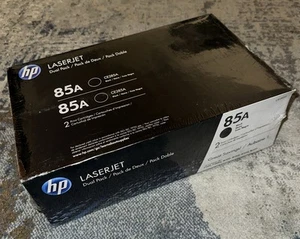HP 85A Genuine LaserJet CE285D Double Pack, Black, New Factory SEALED - Picture 1 of 2
