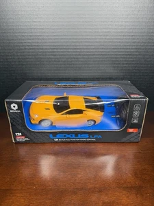 Braha 1:24 Scale Yellow Lexus LFA RC Remote Control Car - Box Shows Wear - Picture 1 of 9