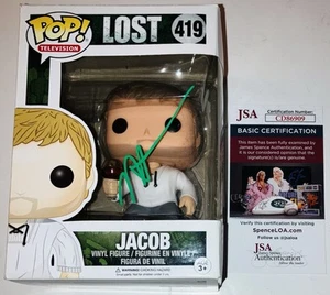 MARK PELLEGRINO FIRMATO AUTOGRAFO LOST JACOB FUNKO POP #419 JSA COA RARO! - Foto 1 di 2