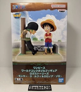 ONE PIECE Long Storys Luffy Zoro World Sammelfigur WCF Banpresto Japanisch - Bild 1 von 6