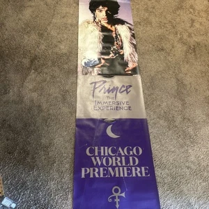 Vinyl Prince The Immersive Experience Banner 2ft x 8ft Poster - Picture 1 of 12