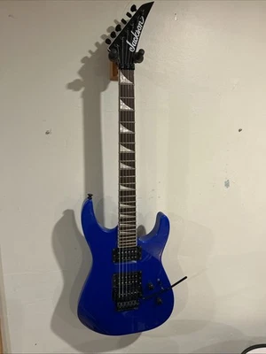 Jackson Soloist SLX DX Lightning Blue w/ Tremolo Arm 2018 - Image 1 of 4