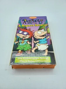 Nickelodeon Rugrats A Rugrats Vacation VHS Video Nick Jr RARE Orange Tape - Picture 1 of 4