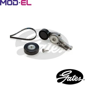 VRIBBED BELT SET K056PK1590 FOR AUDI A4/B6/Convertible/B7/B5 A6/C5 AWM 1.8L 4cyl - Picture 1 of 6