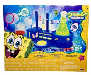 SpongeBob SquarePants Sandy's Science Lab Playset 25+ Experiments STEM - Picture 1 of 4