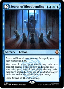 Secret of Bloodbending - 0069 - Avatar: The Last Airbender TLA - MTG - NM/M - Picture 1 of 1