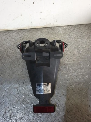 2006-2011 KAWASAKI NINJA ZX14R LICENSE PLATE BRACKET MUD GUARD  - Imagem 1 de 4