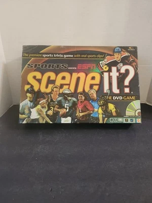 Vintage 2005 Scene It DVD Game Sports ESPN Edition Bosrd Game New Pieces Sealed - Image 1 of 4
