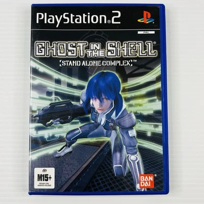 Ghost In The Shell Stand Alone Complex PS2 PlayStation 2 PAL Complete Manual - Image 1 of 4