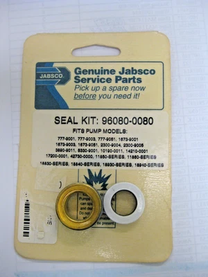 Kit de sello mecánico Jabsco 96080-0080 Foto 1 de 3
