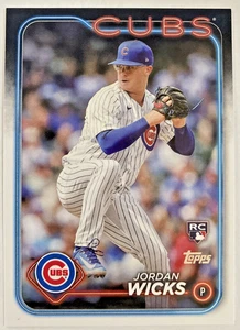 Jordan Wicks #613 RC Chicago Cubs serie 2 Topps 2024 - Imagen 1 de 2