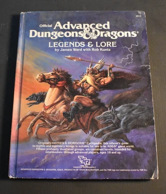 Dungeons & Dragons - Legends & Lore - 7ª impresión - 1988 Foto 1 de 3