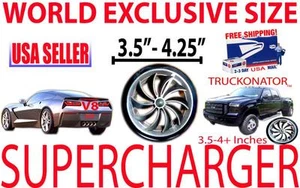 Lincoln Blackwood Aviator Continental V8 Turbo Air Intake Supercharger Fan Kit - Foto 1 di 1