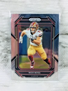 2022 PANINI PRIZM FOOTBALL #269 NICK BOSA (BASE SET CARD) 49ERS! - Picture 1 of 2