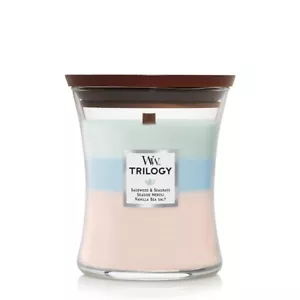 WoodWick Oceanic Trilogy Medium Scented Candle - Picture 1 of 3