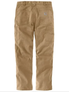 Pantaloni da lavoro Carhartt FR robusti flessibili relaxed tela 36x32 nuovi con etichette - Foto 1 di 5