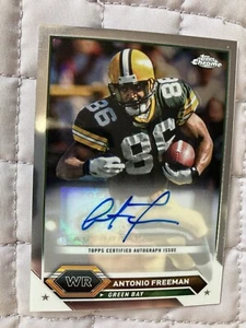 Antonio Freeman 2023 Topps Chrome Autograph #TCA-AF Auto Card Packers - Bild 1 von 2
