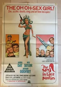 DORIS DAY - Vintage Australian 1-Sheet Poster THE SPY IN LACE PANTIES 1966 - Bild 1 von 4