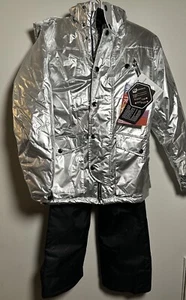 Arctic Queen Damen Skijacke und Hose Set, Small, Silber, Neu - Bild 1 von 17