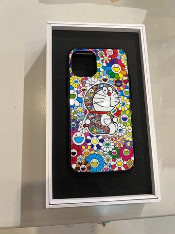 Takashi Murakami Doraemon Iphone case I phone 12 mini new authentic Cover