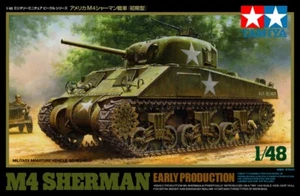 Tamiya 1/48 U.S. Medium Tank M4 Sherman Plastic Model Kit 32505 - Picture 1 of 1
