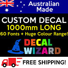 Custom Decal Sticker Vinyl 1000mm Personalised Business Car Boat Lettering Text