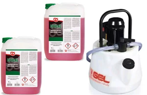 POMPA GEL DISINCROSTANTE LAVAGGIO CALDAIA 15 LT BOY 15 PIU 20 LITRI ANTICALCARE - Foto 1 di 9