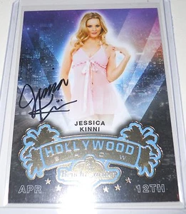 Inserto autógrafo auténtico BenchWarmer 2014 Hollywood Show Jessica Kinni #41 - Imagen 1 de 2